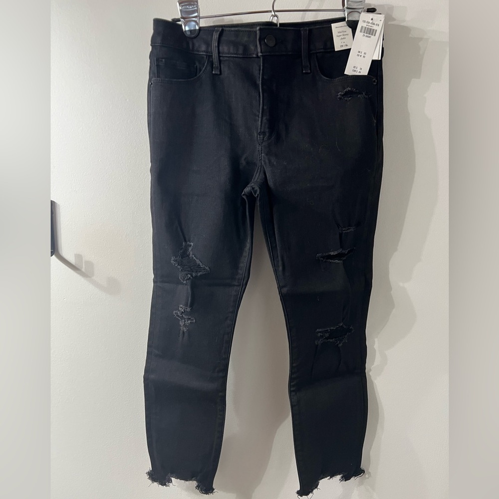 Abercrombie & Fitch Super Skinny Ankle Mid Rise Jean Legging. 29 (8S) NWT